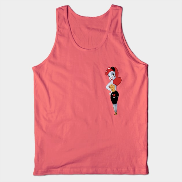 Cinnamon Heart Tank Top by Perryology101